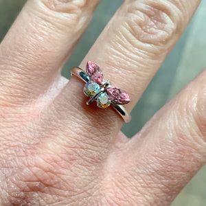 Cookie Lee Adjustable Dragonfly Ring